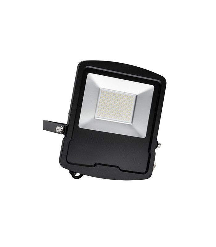 Integrated LED Outdoor Wall Flood Light Matt Black, Glass IP65