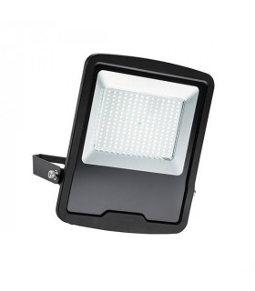Integrated LED Outdoor Wall Flood Light Matt Black, Glass IP65