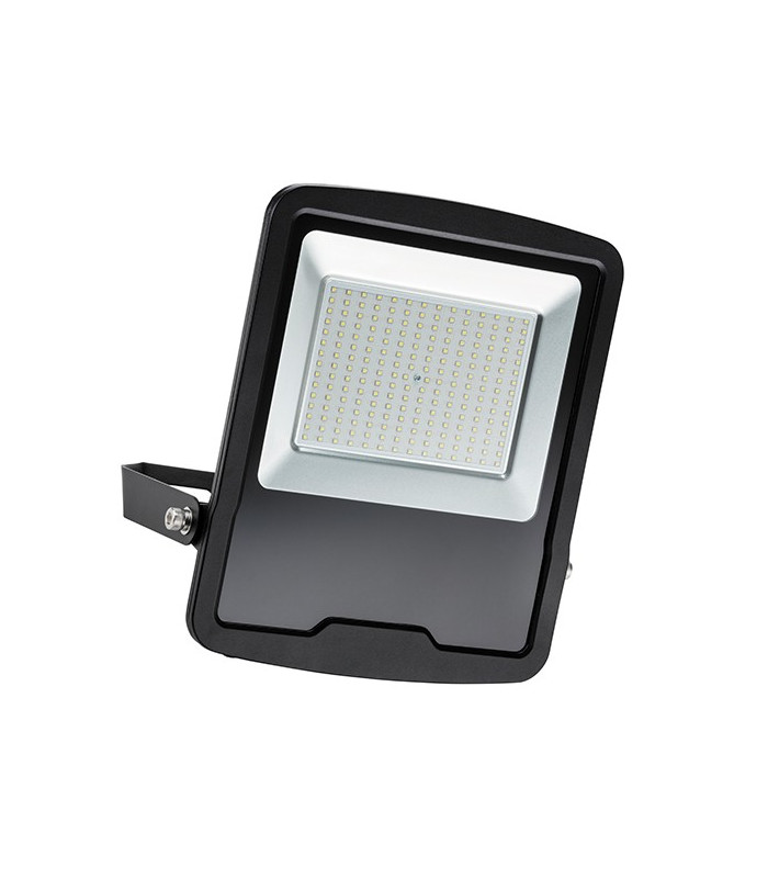 Integrated LED Outdoor Wall Flood Light Matt Black, Glass IP65