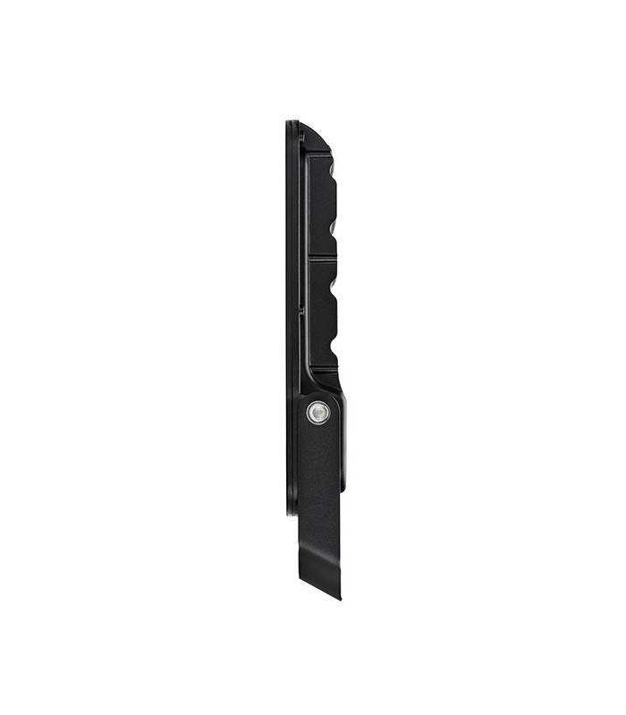 Integrated LED Outdoor Wall Flood Light Matt Black, Glass IP65