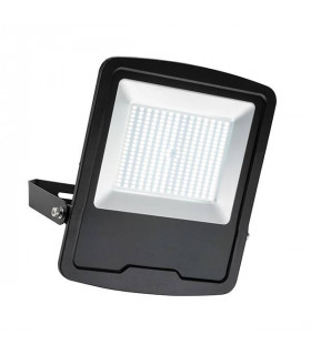 Integrated LED Outdoor Wall Flood Light Matt Black, Glass IP65