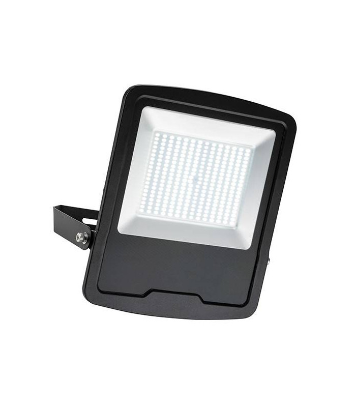 Integrated LED Outdoor Wall Flood Light Matt Black, Glass IP65