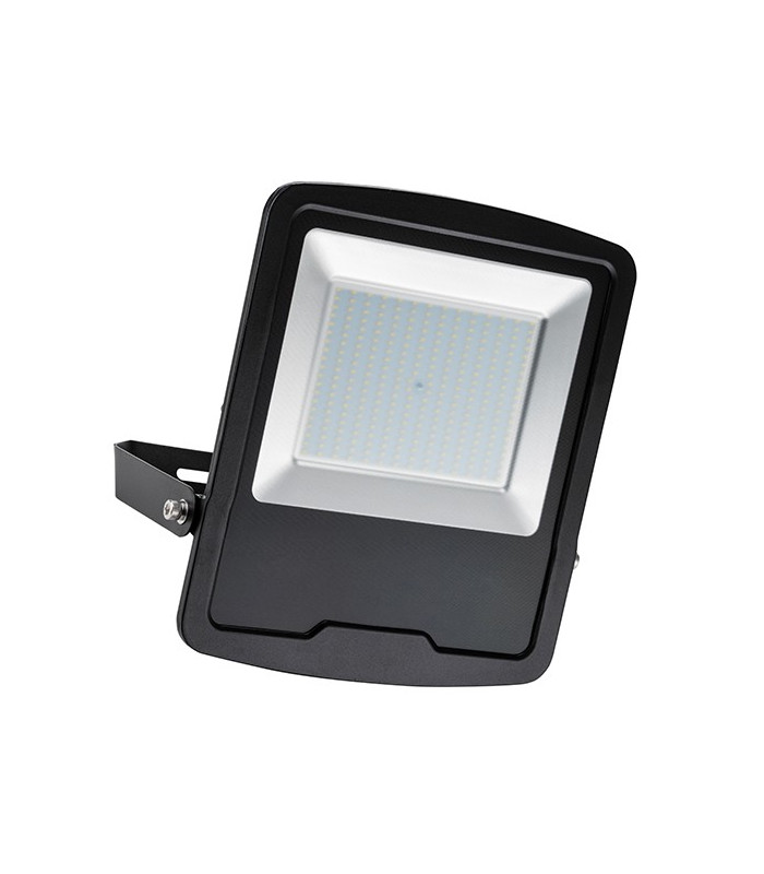 Integrated LED Outdoor Wall Flood Light Matt Black, Glass IP65