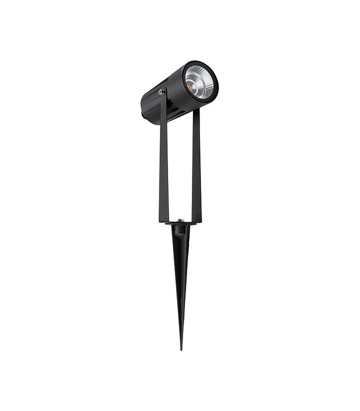 Integrated LED Outdoor Ground Light Matt Black, Glass IP65