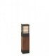 Outdoor Medium Wooden Bollard, E27