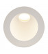 Integrated LED 1 Light Outdoor Recessed Light Textured Matt White, Glass IP65