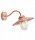 1 Light Outdoor Fisherman Dome Wall Lantern Light Copper IP55, E27