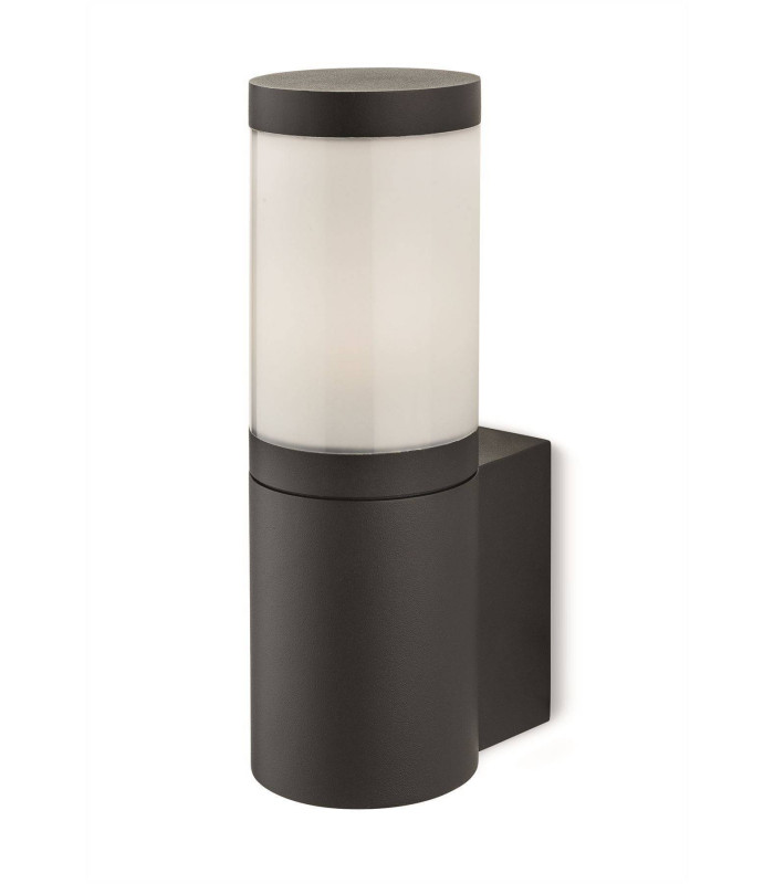 1 Light Outdoor Wall Light Graphite IP54, E27