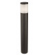 1 Light Outdoor Bollard Light Graphite IP54, E27
