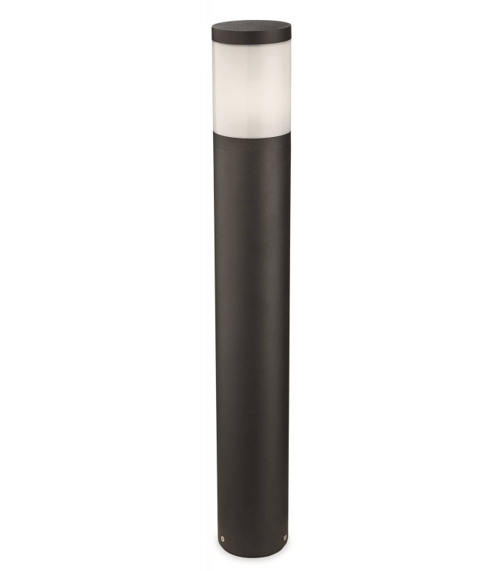 1 Light Outdoor Bollard Light Graphite IP54, E27