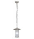 1 Light Outdoor Pendant Lantern Stainless Steel IP44, E27