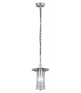 1 Light Outdoor Pendant Lantern Stainless Steel IP44, E27