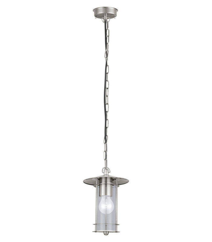 1 Light Outdoor Pendant Lantern Stainless Steel IP44, E27