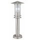1 Light Outdoor Short Bollard Stainless Steel IP44, E27
