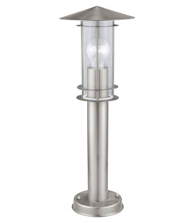 1 Light Outdoor Short Bollard Stainless Steel IP44, E27