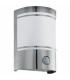 1 Light Outdoor Flush Wall Light with PIR Motion Sensor Stainless Steel IP44, E27