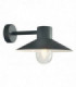 1 Light Outdoor Fisherman Dome Wall Lantern Light Black IP55, E27