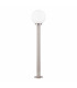 1 Light Outdoor Bollard Stainless Steel IP44, E27