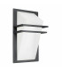 1 Light Outdoor Flush Wall Light Anthracite IP44, E27