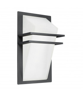 1 Light Outdoor Flush Wall Light Anthracite IP44, E27
