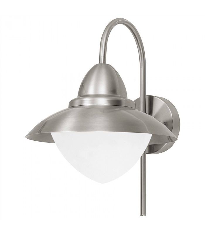 1 Light Outdoor Wall Downlight Stainless Steel IP44, E27
