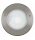 1 Light Outdoor Ground Light Stainless Steel IP44, E27