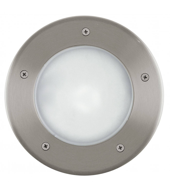 1 Light Outdoor Ground Light Stainless Steel IP44, E27