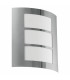 1 Light Outdoor Wall Light Stainless Steel IP44, E27
