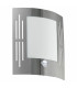 1 Light Outdoor Wall Light with PIR Motion Sensor Stainless Steel, E27