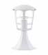 1 Light Outdoor Pedestal White IP44, E27