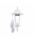 1 Light Outdoor Wall Lantern with PIR Sensor White IP44, E27