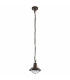 1 Light Outdoor Pendant Light Antique Copper IP44, E27