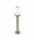 1 Light Outdoor Pedestal Light Stainless Steel IP44, E27