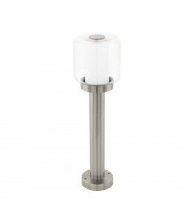 1 Light Outdoor Pedestal Light Stainless Steel IP44, E27