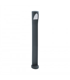 1 Light Outdoor Bollard Light Anthracite IP44, E27