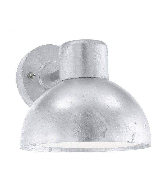 1 Light Outdoor Wall Downlight Zinc-Plated IP44, E27