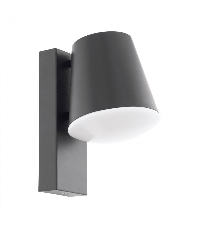 1 Light Outdoor Wall Downlight Anthracite IP44, E27