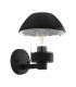 1 Light Outdoor Wall Lantern Black IP44, E27