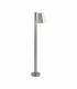 1 Light Outdoor Bollard Light Stainless Steel IP65, E27