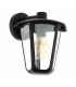 1 Light Outdoor Wall Lantern Black IP44, E27
