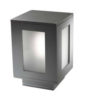 Outdoor Pedestal Urban Grey 1x E27 IP44