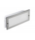 Outdoor Recessed Wall Light Stainless Steel 1x E27 23.5cm IP44
