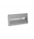 Outdoor LED Recessed Wall Light Micenas LED Grey 25.5cm 648lm 3000K IP65