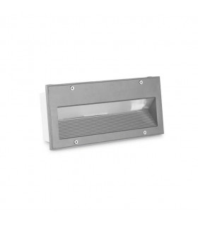 Outdoor LED Recessed Wall Light Micenas LED Grey 25.5cm 648lm 3000K IP65