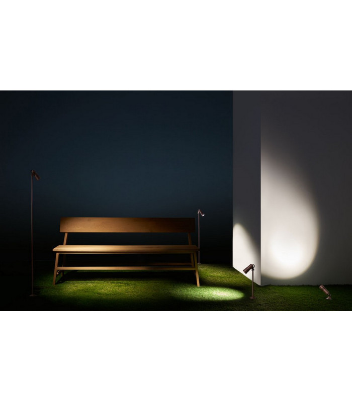 Outdoor LED Spotlight Brown 396lm 3000K IP65