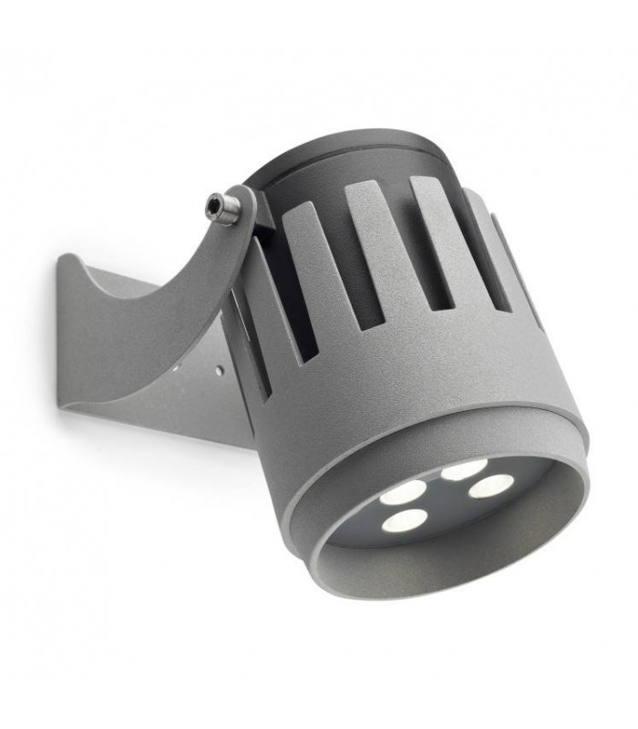 Outdoor LED Spotlight Grey 3019lm 4000K IP65
