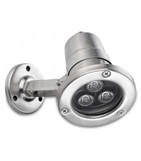 Outdoor LED Submersible Aqua Spotlight Aisi 316 Pol 663lm 4000K IP68 (1m)