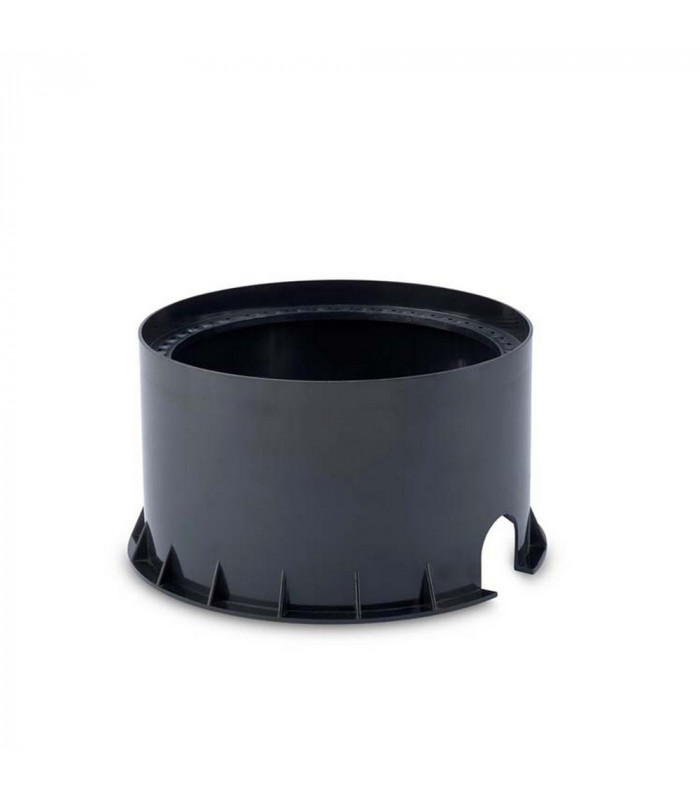 Outdoor LED Recessed Ground Uplight Stainless Steel Polished 12.5cm 522lm 3000K IP67