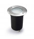Outdoor LED Recessed Ground Uplight Stainless Steel Polished 144lm 4000K IP67
