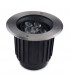 Outdoor LED Recessed Ground Uplight Stainless Steel Polished 18.5cm 1777lm 29deg. 4000K IP67